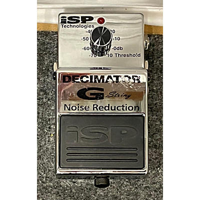 Isp Technologies Decimator G String Noise Reduction Effect Pedal