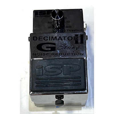 Isp Technologies Decimator II G String Noise Reduction Effect Pedal