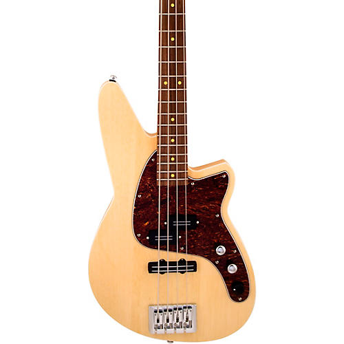 Reverend Decision P Roasted Pau Ferro Fingerboard Electric Bass Guitar Natural