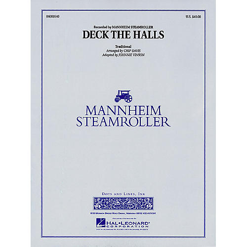 Deck the Halls (Easy Version) Concert Band Level 2 by Mannheim Steamroller Arranged by Johnnie Vinson