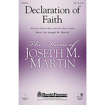 Shawnee Press Declaration of Faith SATB composed by Joseph M. Martin