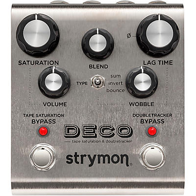 Strymon Deco Tape Saturation & Doubletracker Delay Effects Pedal