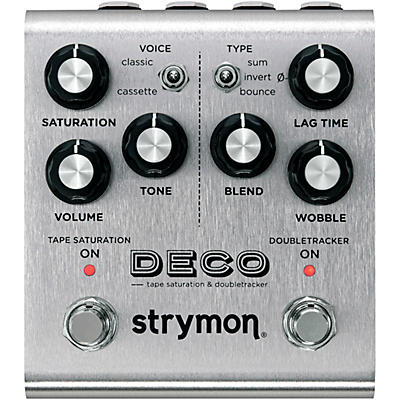 Strymon Deco V2 Tape Saturation & Doubletracker Delay Effects Pedal