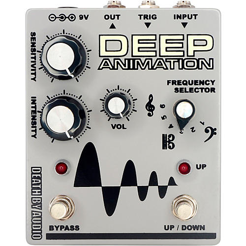 Death By Audio Deep Animation Bass Overdrive Envelope Follower Effects Pedal Condition 1 - Mint Gray