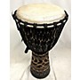 Used X8 Drums Deep Carve Antique Chocolate Djembe Djembe