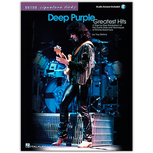 Deep Purple Greatest Hits Guitar Signature Licks (Book/Online Audio)