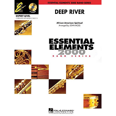 Hal Leonard Deep River (Includes Full Performance CD) Concert Band Level 2 Arranged by John Moss