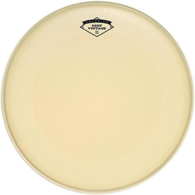 Aquarian Deep Vintage II Bass Drumhead with Super-Kick