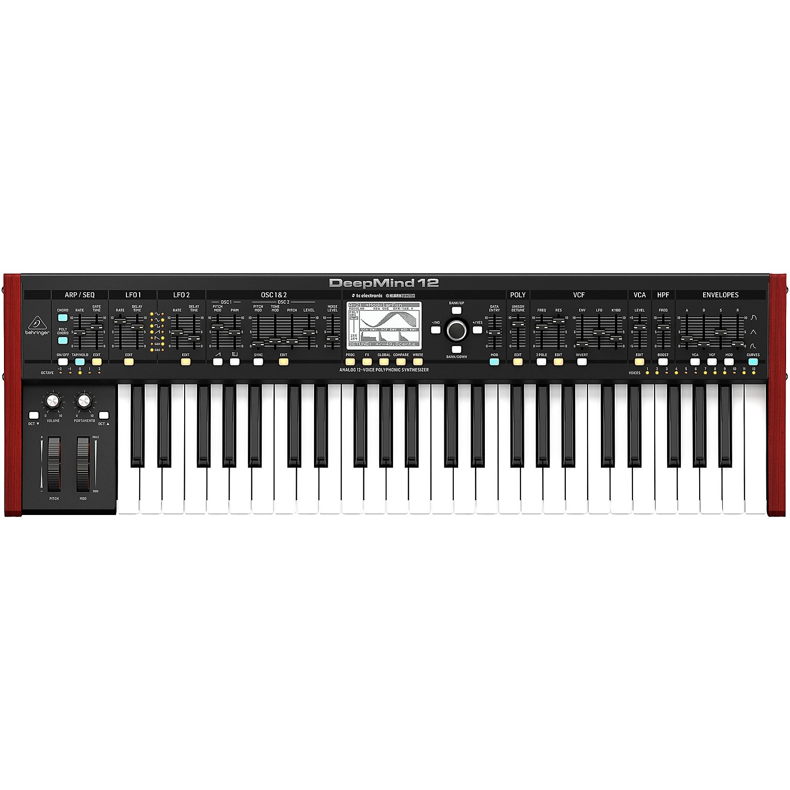 Behringer DeepMind 12 True Analog Polyphonic Synthesizer Musician's Friend
