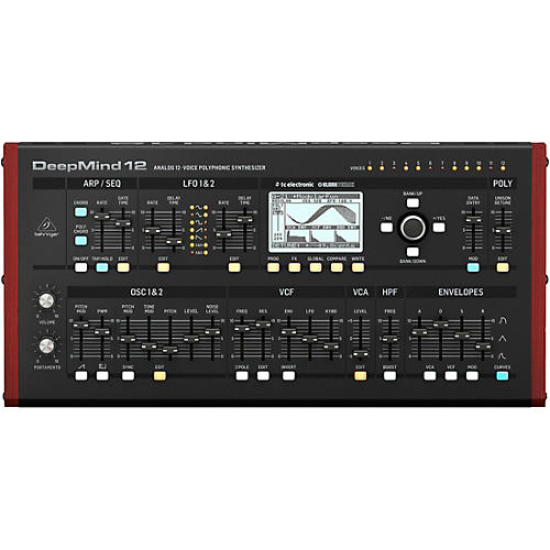 Behringer DeepMind 12D 12-Voice Polyphonic Desktop Synthesizer