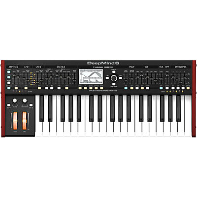 Behringer DeepMind 6 Analog 6-Voice Polyphonic Synthesizer
