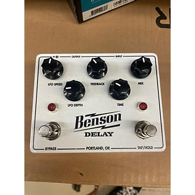 Benson Amps Delay Effect Pedal