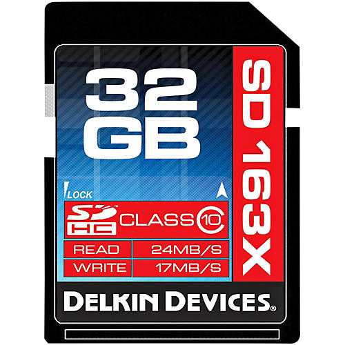 Delkin DDSDPRO3 SDHC Memory Card