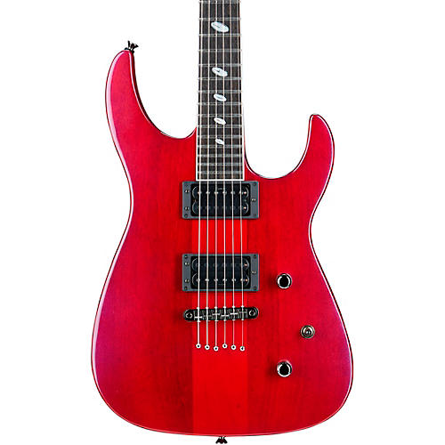 Caparison Guitars Dellinger II FX Prominence EF Electric Guitar Transparent Spectrum Red