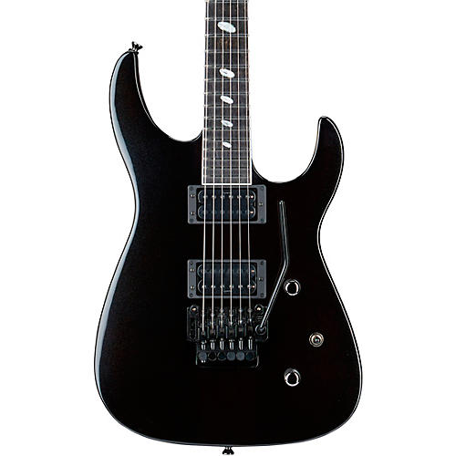 Caparison Guitars Dellinger II Prominence EF Electric Guitar Transparent Spectrum Black