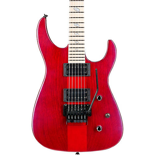 Caparison Guitars Dellinger II Prominence MF Electric Guitar Transparent Spectrum Red