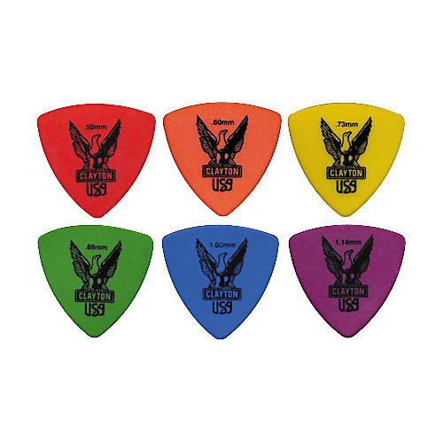 Delrin Rounded Triangle Guitar Picks