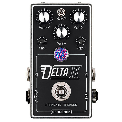 Spaceman Effects Delta II Harmonic Tremolo Effects Pedal Condition 1 - Mint Silver Standard