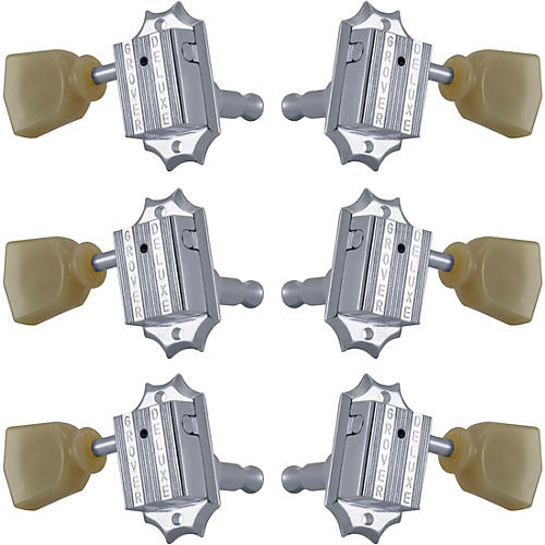 Grover Deluxe 135 Series Tuning Machines Chrome