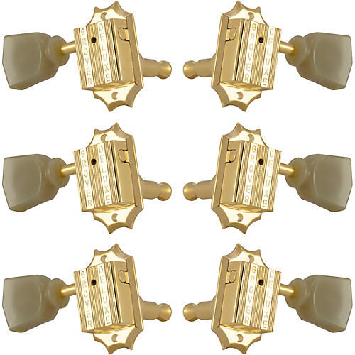 Grover Deluxe 135 Series Tuning Machines Gold