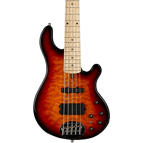 Lakland Deluxe 55-94 5-String Bass 3-Color Sunburst Maple Fretboard