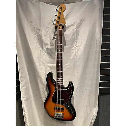 Fender Deluxe Active Jazz Bass V 5 String Electric Bass Guitar 3 Color Sunburst