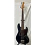 Used Fender Deluxe Active Jazz Bass V 5 String Electric Bass Guitar Black