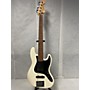 Used Fender Deluxe Active Jazz Bass V 5 String Electric Bass Guitar Olympic White