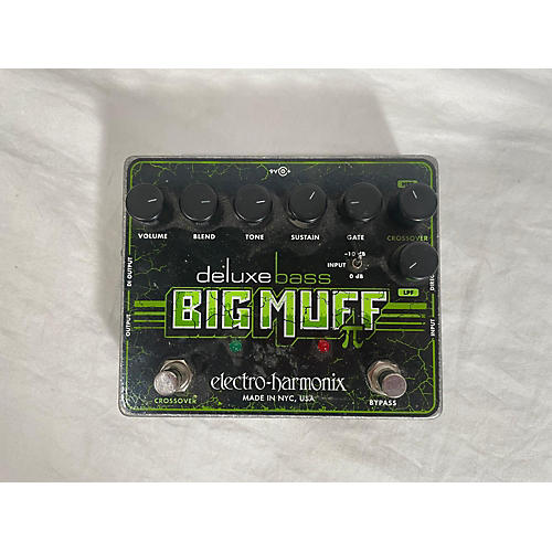 Electro-Harmonix Deluxe Bass Big Muff Distortion Bass Effect Pedal