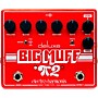 Electro-Harmonix Deluxe Big Muff Pi 2 Fuzz Pedal With Tone Wicker - Red