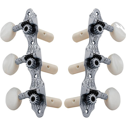 Grover Deluxe Classic 306 Series Tuning Machines Chrome