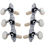 Grover Deluxe Classic 306 Series Tuning Machines Chrome