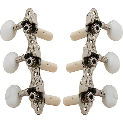 Grover Deluxe Classic 306 Series Tuning Machines Nickel