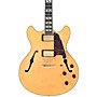 D'Angelico Deluxe DC Semi-Hollow Electric Guitar Satin Honey