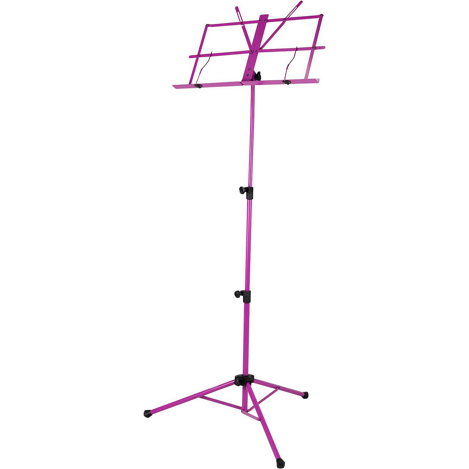 Strukture Deluxe Folding Music Stand Assorted Colors Purple