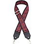 Henry Heller Deluxe Jacquard Banjo Strap Red