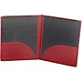 Deer River Deluxe Leatherette Band Folio Red