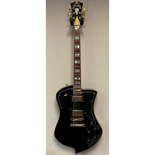 D'Angelico Deluxe Ludlow Solid Body Electric Guitar Black