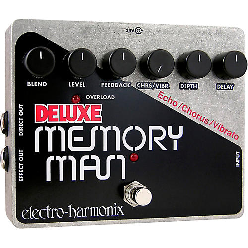 Electro-Harmonix Deluxe Memory Man XO Analog Delay Guitar Effects Pedal Condition 1 - Mint