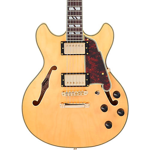 D'Angelico Deluxe Mini DC Semi-Hollow Electric Guitar Condition 2 - Blemished Satin Honey 197881333133