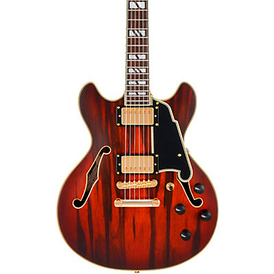 D'Angelico Deluxe Mini DC Semi-Hollow Electric Guitar