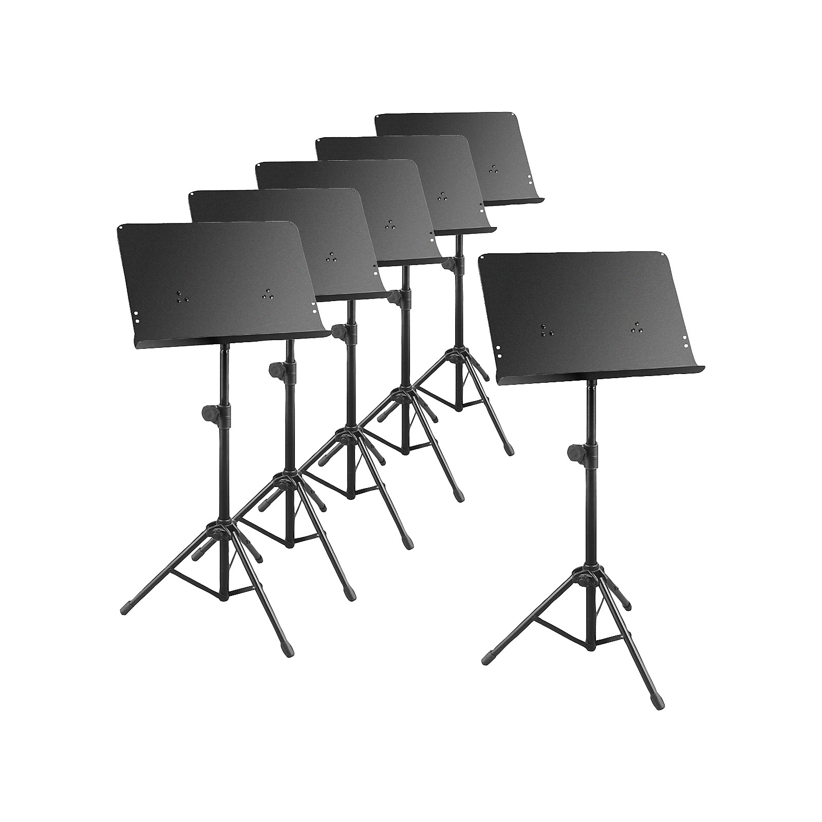 Musician's Gear Deluxe Music Stand 6-Pack | Musician's Friend