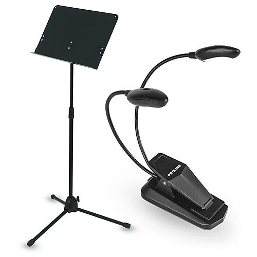 Deluxe Music Stand & LED Light Combo