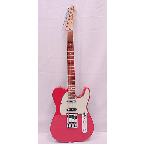 Fender Deluxe Nashville Telecaster Solid Body Electric Guitar Fiesta Red
