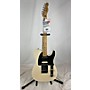 Used Fender Deluxe Nashville Telecaster Solid Body Electric Guitar White Blonde