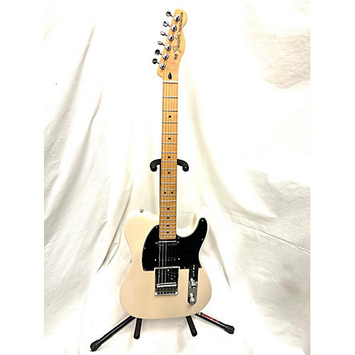 Fender Deluxe Nashville Telecaster Solid Body Electric Guitar White Blonde