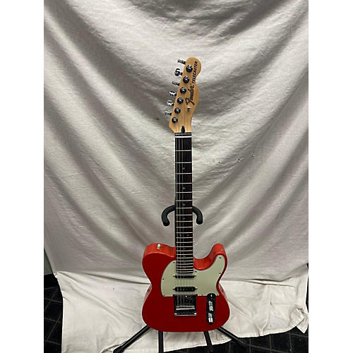 Fender Deluxe Nashville Telecaster Solid Body Electric Guitar Fiesta Red