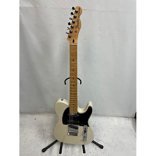 Fender Deluxe Nashville Telecaster Solid Body Electric Guitar Antique White