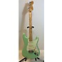 Used Fender Deluxe Players Stratocaster Solid Body Electric Guitar Seafoam Pearl