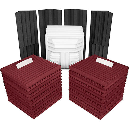 Auralex Deluxe Plus Roominator Kit 38-Pack Burgundy